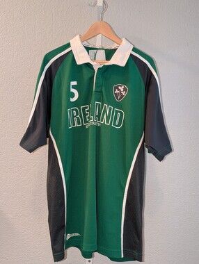 Croker Sports Ireland Performance Rugby Jersey Mesh Shirt XXL